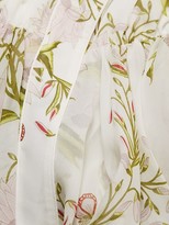 Thumbnail for your product : Giambattista Valli Cap-Sleeve Silk Ruffle Dress