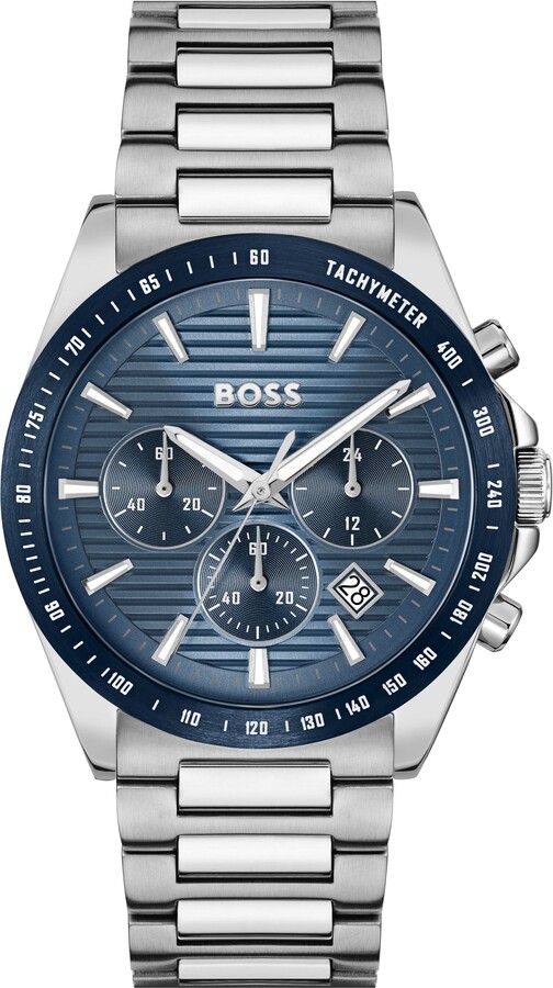 Strike Chronograph Bracelet Watch, 41mm