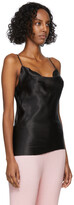 Thumbnail for your product : Marques Almeida Black Silk Bias Camisole