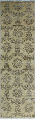 Isabelline One-of-a-Kind Suzann Hand-Knotted Ivory 2'10\