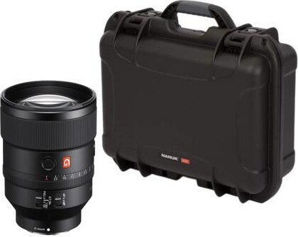 Sony FE 135mm f1.8 GM Lens with Molded Interior Hard Case Bundle