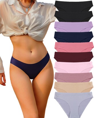 Wealurre Womens Underwear Cotton Bikini Breathable Sport Low Rise