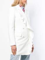 Thumbnail for your product : MSGM ruffled long blazer