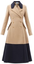 Thumbnail for your product : Gabriela Hearst Cantwell Double-breasted Cashmere Coat - Beige Multi