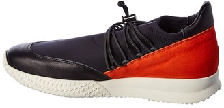 Arche Andy Leather & Suede-Trim Sneaker
