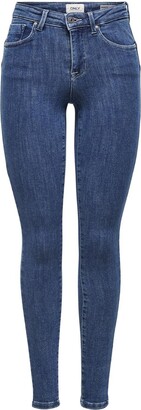 ONLY Jeans Skinny Fit ONLPOWER - Vita Media, Cotone Elastico, Comodi E Modellanti - Foto 3