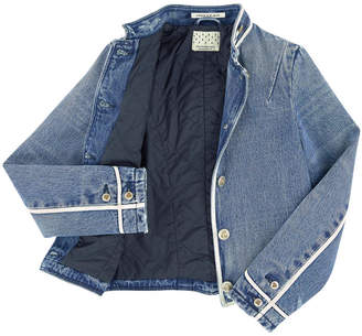 Scotch & Soda Jean jacket with trimmings