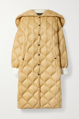 rag & bone - Rudy Oversized Quilted Recycled Shell Hooded Jacket - Neutrals