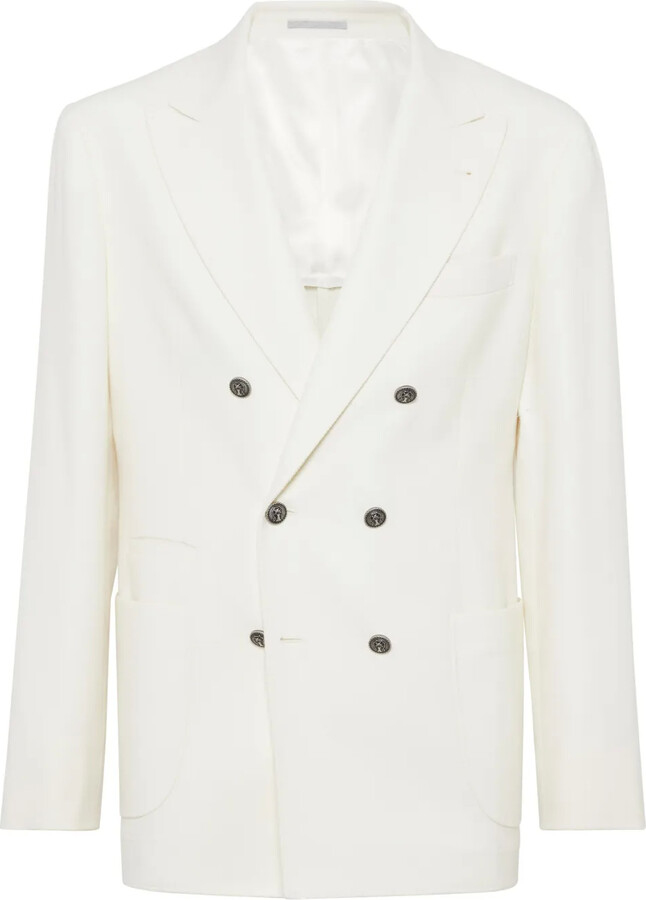 Brunello Cucinelli Double-Breasted Blazer