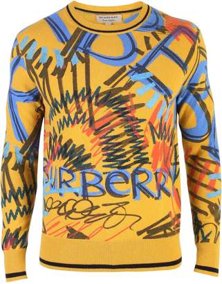 Burberry Multicolored Intarsia Sweater