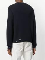 Thumbnail for your product : Golden Goose distressed fitted sweater
