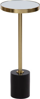 Mercer41 Ivy Bronx Hescott Mirrored Drink Table 10X10x24