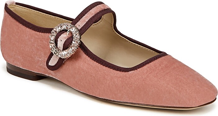 Sam Edelman Women's Michaela Glow Square Toe Embellished Buckle - Main Image