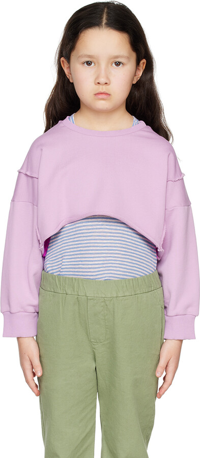 Morley Kids Purple Crewneck Sweatshirt
