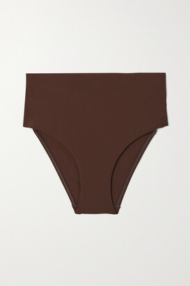 Matteau + Net Sustain The High Waist Bikini Briefs - Brown