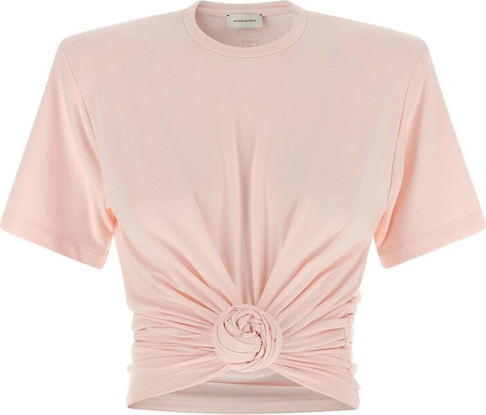 Magda Butrym Re 26 Knot Detail T-Shirt