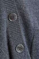 Thumbnail for your product : Vanessa Bruno Athe' Paneled Checked Wool-blend Cardigan