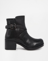 Thumbnail for your product : Bronx Leather Heeled Chelsea Buckle Boots