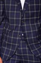 Thumbnail for your product : Topman Tailored Fit Check Suit Jacket