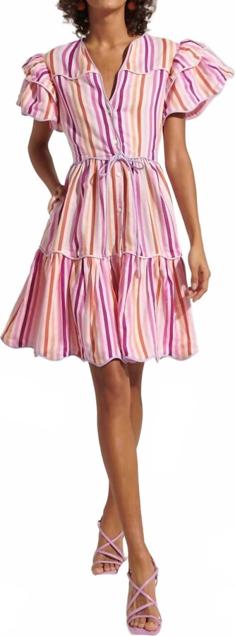 CeliaB Baba Voyager Stripe In Pink Multi