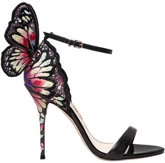 Sophia Webster 100mm Chiara Embroidery Leather Sandals
