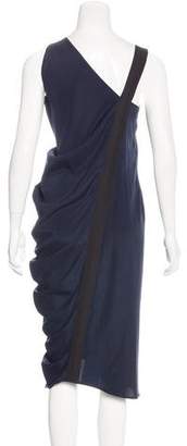 Zero Maria Cornejo Silk Asymmetrical Dress