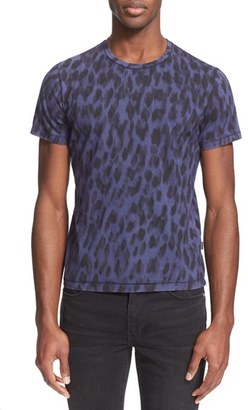 Just Cavalli Men's Leopard Print T-Shirt