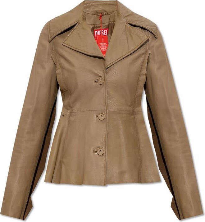 Diesel L-Atoya Leather Jacket