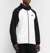 Thumbnail for your product : Nike Sportswear Colour-Block Cotton-Blend Tech Fleece Zip-Up Hoodie