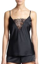 Thumbnail for your product : Cosabella Positano Satin & Lace Camisole