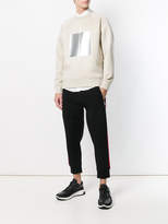Thumbnail for your product : Neil Barrett front printed sweatshirt