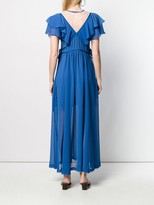 Thumbnail for your product : Philosophy di Lorenzo Serafini Ruffled Long Dress
