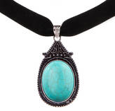 Thumbnail for your product : N. ROCK 'N ROSE Zaria Turquoise Choker Necklace