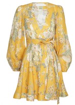 Thumbnail for your product : Zimmermann Amelie Wrap Short Dress