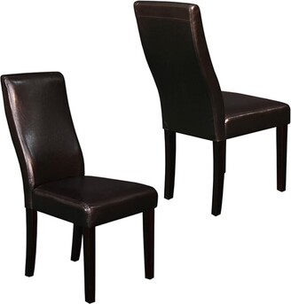 Curved Back Dining Chair The, Curved Back Woven Leather Dining Chair