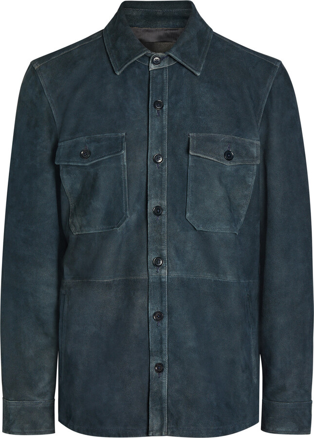 Paige Peyman Suede Overshirt