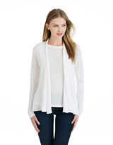 Thumbnail for your product : Eileen Fisher PLUS Plus Hi Lo Open Cardigan