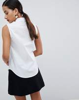 Thumbnail for your product : ASOS DESIGN sleeveless shirt