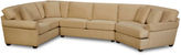 Thumbnail for your product : Asstd National Brand Fabric Possibilities Roll-Arm 3-pc. Left-Arm Corner Sofa Sectional
