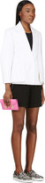 Thumbnail for your product : Alexander Wang White Tailored Sewn Lapel Blazer