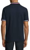 Thumbnail for your product : Lacoste Short-Sleeve Striped Cotton Polo