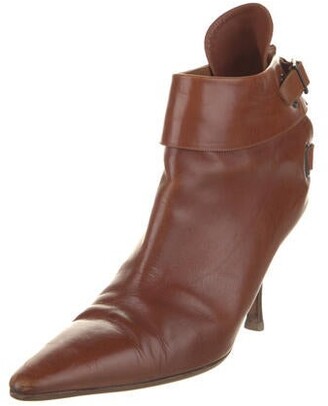 Manolo Blahnik Leather Boots