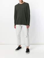 Thumbnail for your product : Roberto Collina long sleeved striped T-shirt
