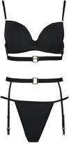 Thumbnail for your product : boohoo Underwired Buckle Detail Bra