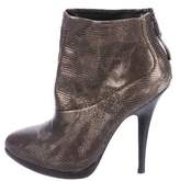 Thumbnail for your product : AllSaints Metallic Semi Pointed-Toe Ankle Boots