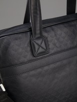 Thumbnail for your product : Emporio Armani Logo Embossed Laptop Bag