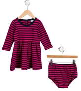 Thumbnail for your product : Polo Ralph Lauren Girls' Striped Bloomers Set