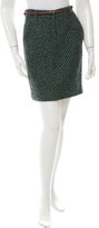 Thumbnail for your product : Fendi Wool Bouclé Skirt