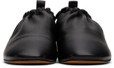 Thumbnail for your product : 3.1 Phillip Lim Black Ruched Leather Slippers