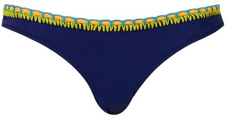 Topshop Crochet Trim Bikini Bottoms